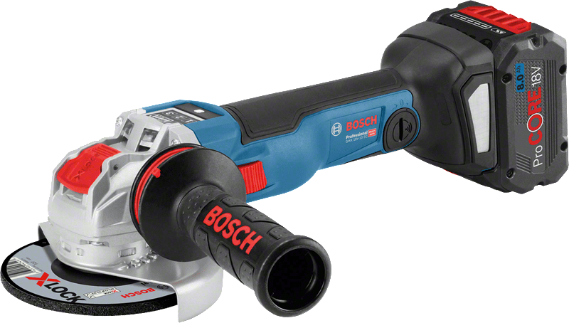 Meuleuse angulaire sans fil avec X-LOCK BOSCH - GWX 18V-10 SC
