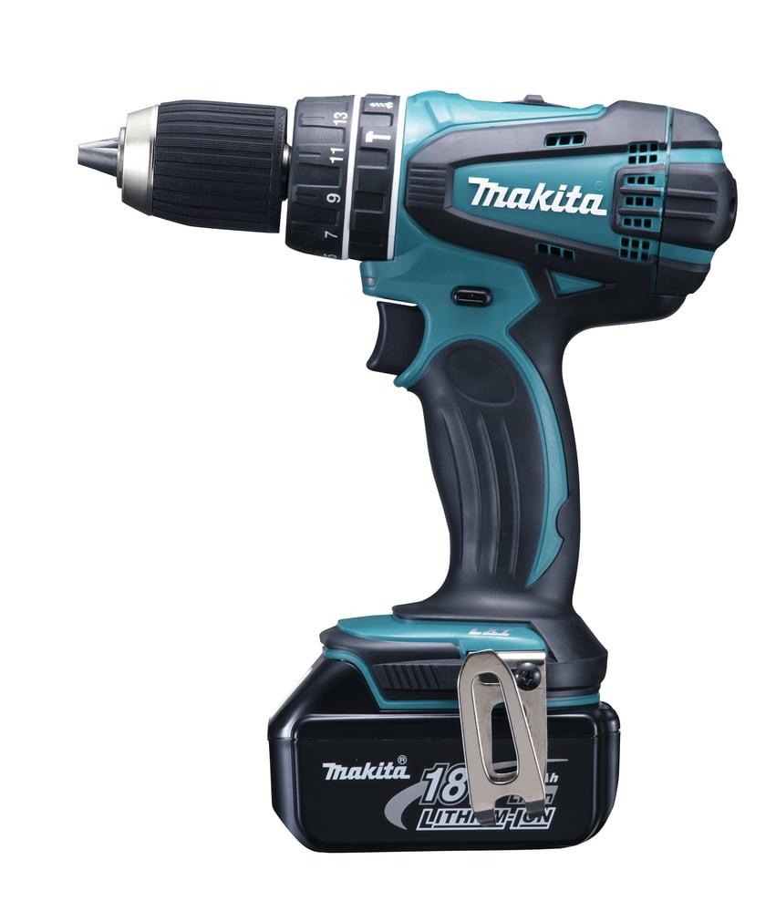 Perceuse-visseuse &agrave; percussion 18 V Li-Ion MAKITA - DHP456RMJ