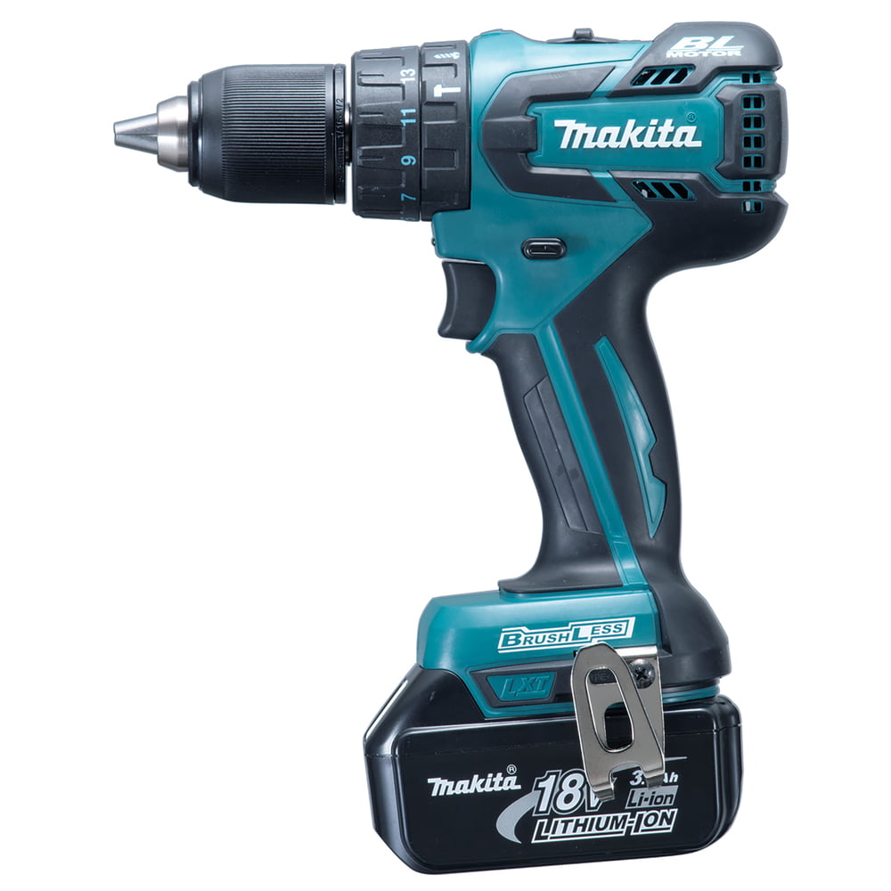 Perceuse-visseuse &agrave; percussion 18 V Li-Ion MAKITA - DHP459RMJ