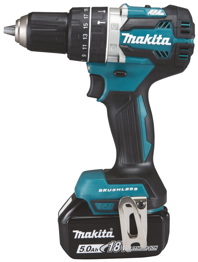 Perceuse-visseuse &agrave; percussion 18 V Li-ion MAKITA - DHP484RTJ