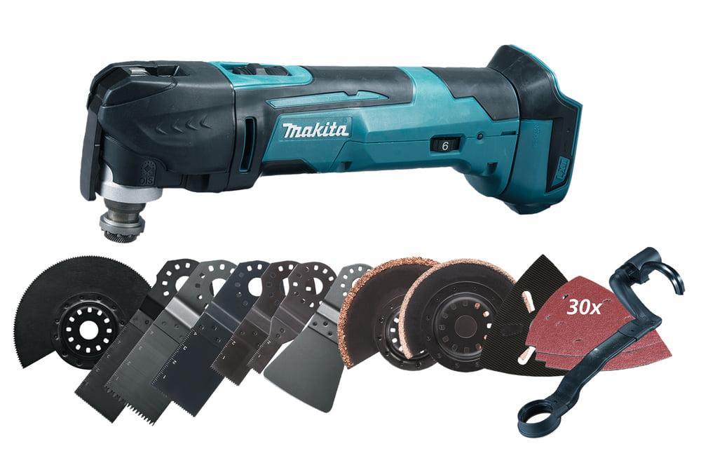 D&eacute;coupeur-ponceur multifonctions 18 V Li-ion MAKITA - DTM51ZJX3