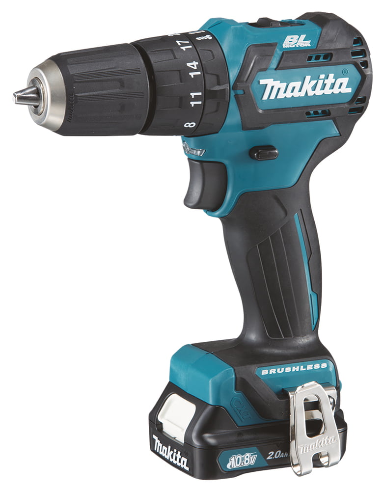Perceuse-visseuse &agrave; percussion 12 V CXT Li-Ion MAKITA - HP332DSAJ