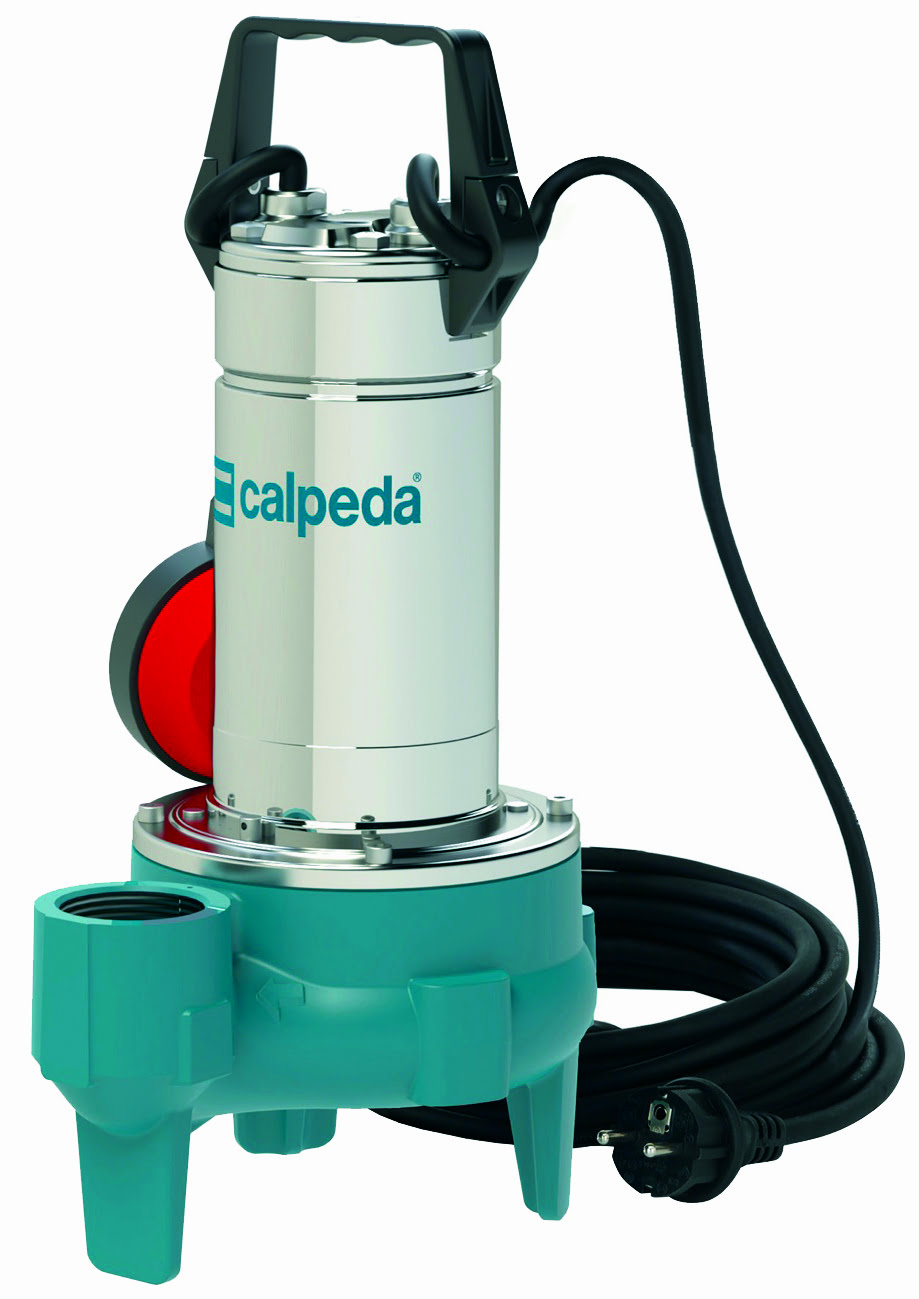 Pompe de relevage eaux charg&eacute;es en inox CALPEDA - GQS 40 - 9.3&nbsp;m - 21&nbsp;m&sup3;/h - 1" 1/2 (40 mm)