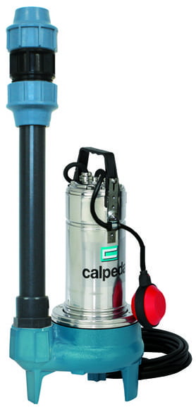 Pompe de relevage eaux chargées en inox CALPEDA - KGQSM8-13 SAV - 12 m - 36 m³/h - 2" (50 mm)