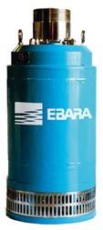 Pompe de relevage eaux de chantier en inox EBARA - DUMPER - 88 m - 515 m³/h - 200 mm