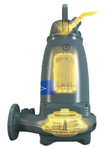 Pompe de relevage eaux charg&eacute;es en fonte FLYGT (XYLEM) - EXPERIOR - 400 m - 2340 m&sup3;/h - 300 mm