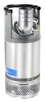 Pompe de relevage eaux de chantier en inox FLYGT (XYLEM) - K2600 - 38 m - 250 m³/h - 150 mm