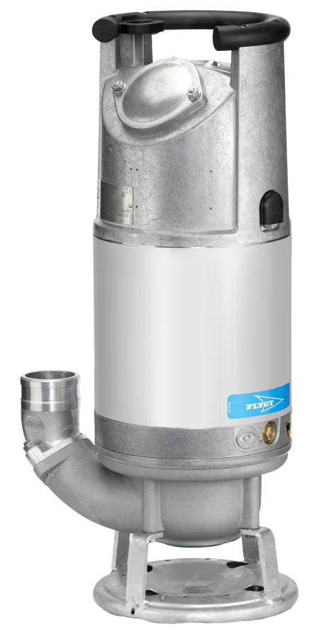 Pompe de relevage eaux de chantier en inox FLYGT (XYLEM) - 2600 - 80&nbsp;m - 350&nbsp;m&sup3;/h - 150 mm