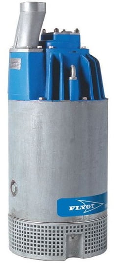 Pompe de relevage eaux de chantier en inox FLYGT (XYLEM) - BIBO 2052 - 15.5 m - 32 m³/h - 1" 1/2 (40 mm)
