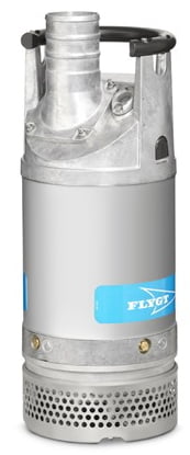 Pompe de relevage eaux de chantier en inox FLYGT (XYLEM) - BIBO 2630 - 36 m - 137 m³/h - 4" (100 mm)