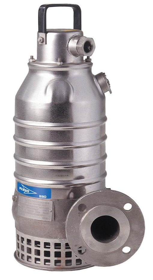 Pompe de relevage eaux de chantier en inox FLYGT (XYLEM) - BIBO 3060 - 40&nbsp;m - 59&nbsp;m&sup3;/h - 80 mm