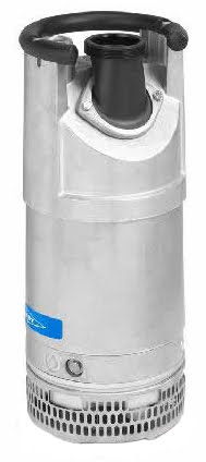 Pompe de relevage eaux de chantier en inox FLYGT (XYLEM) - BS - 80&nbsp;m - 350&nbsp;m&sup3;/h - 150 mm
