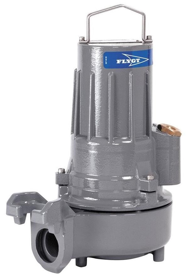 Pompe de relevage eaux charg&eacute;es en fonte FLYGT (XYLEM) - C 3068 - 24&nbsp;m - 68&nbsp;m&sup3;/h - 2" (50 mm)