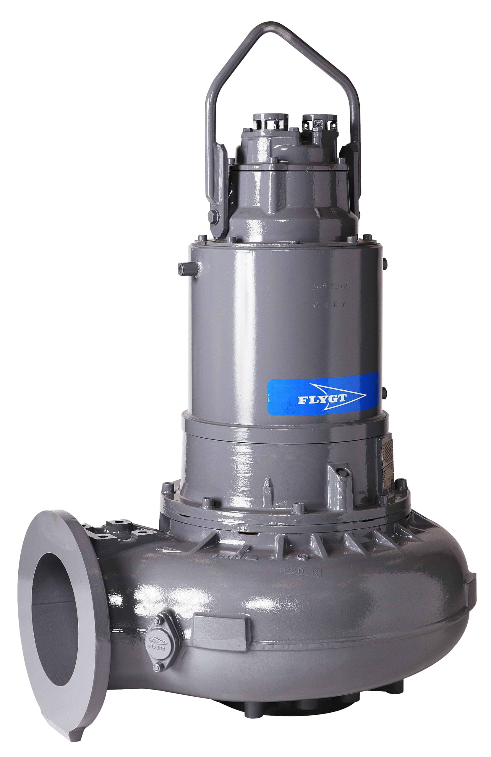Pompe de relevage eaux charg&eacute;es en fonte FLYGT (XYLEM) - C 3170 - 45&nbsp;m - 1188&nbsp;m&sup3;/h - 250 mm
