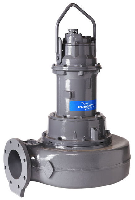 Pompe de relevage eaux charg&eacute;es en fonte FLYGT (XYLEM) - C 3201 - 50&nbsp;m - 1440&nbsp;m&sup3;/h - 350 mm