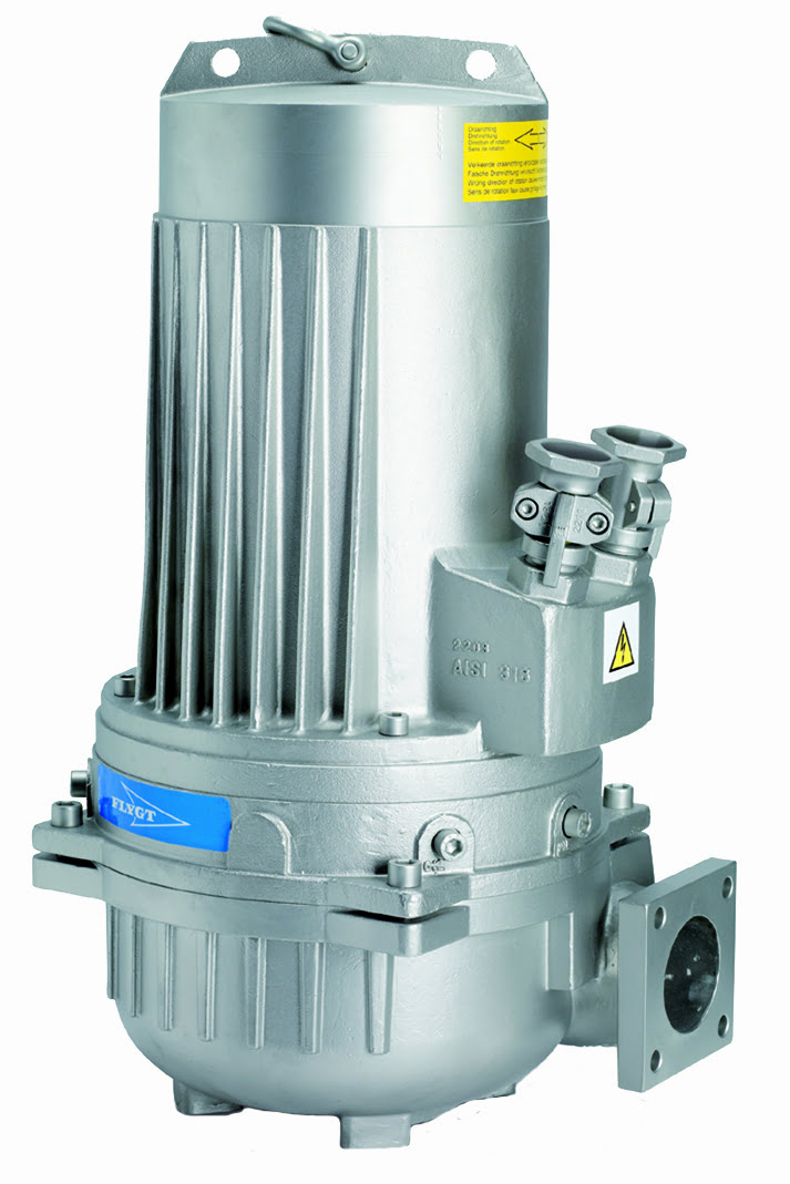 Pompe de relevage eaux charg&eacute;es en inox FLYGT (XYLEM) - D8000 - 36.4&nbsp;m - 260&nbsp;m&sup3;/h - 4" (100 mm)