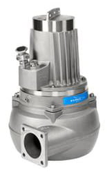 Pompe de relevage eaux chargées en inox FLYGT (XYLEM) - D 8058 - 80 m - 273 m³/h - 4" (100 mm)