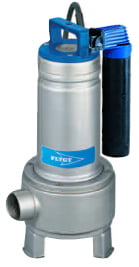 Pompe de relevage eaux chargées en inox FLYGT (XYLEM) - DELINOX DXM - DXVM GT - 9 m - 27 m³/h - 2" (50 mm)