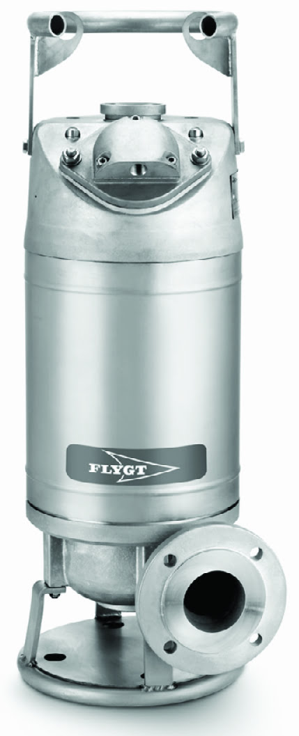 Pompe de relevage eaux de chantier en inox FLYGT (XYLEM) - DP 2720 - 14&nbsp;m - 47&nbsp;m&sup3;/h - 2" (50 mm)