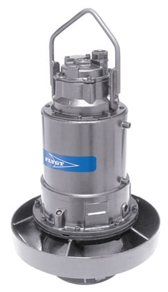 Pompe de relevage eaux chargées en fonte FLYGT (XYLEM) - L 3201 - 9 m - 1476 m³/h - 4" (100 mm)
