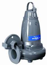 Pompe de relevage eaux chargées en fonte FLYGT (XYLEM) - N - 27 m - 1764 m³/h - 250 mm