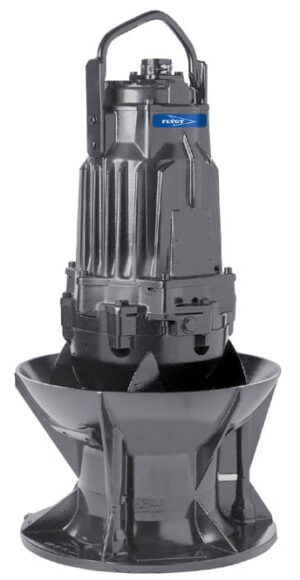 Pompe de relevage eaux chargées en fonte FLYGT (XYLEM) - P 3152 - 3.4 m - 1253 m³/h