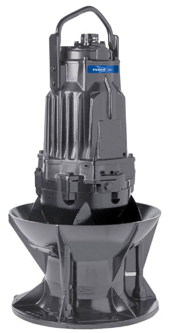 Pompe de relevage eaux charg&eacute;es en fonte FLYGT (XYLEM) - P 3152 - 3.4&nbsp;m - 1253&nbsp;m&sup3;/h