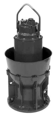 Pompe de relevage eaux charg&eacute;es en fonte FLYGT (XYLEM) - P 7045 - 4.1&nbsp;m - 1800&nbsp;m&sup3;/h