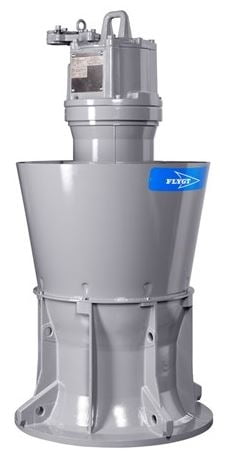Pompe de relevage eaux charg&eacute;es en fonte FLYGT (XYLEM) - P 7076 - 3.9&nbsp;m - 4680&nbsp;m&sup3;/h
