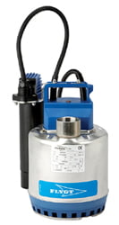 Pompe de relevage eaux claires en inox FLYGT (XYLEM) - STEELINOX SXM 2 GT - 7&nbsp;m - 9&nbsp;m&sup3;/h - 1" 1/4 (32 mm)