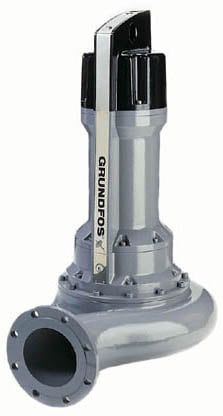 Pompe de relevage eaux chargées en fonte GRUNDFOS - AP 70 - 67 m - 1320 m³/h - 200 mm