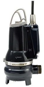 Pompe de relevage eaux chargées en fonte GRUNDFOS - EF - 22 m - 43.2 m³/h - 2" (50 mm)