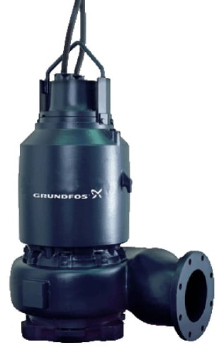 Pompe de relevage eaux charg&eacute;es en fonte GRUNDFOS - S3 - 120&nbsp;m - 3700&nbsp;m&sup3;/h - 500 mm