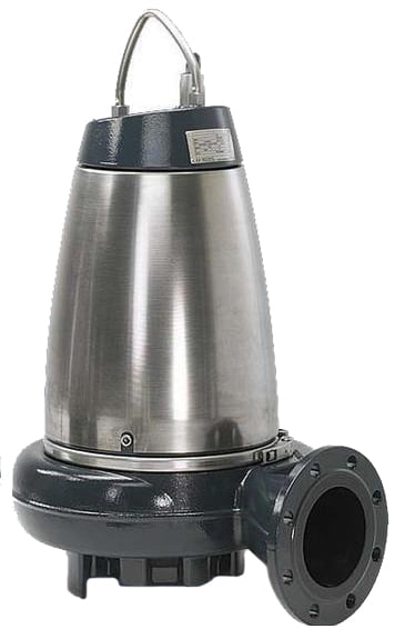 Pompe de relevage eaux charg&eacute;es en inox GRUNDFOS - SE1 - 43&nbsp;m - 295&nbsp;m&sup3;/h - 150 mm