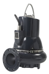 Pompe de relevage eaux chargées en fonte GRUNDFOS - SL - 70 m - 700 m³/h - 250 mm