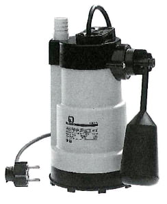 Pompe de relevage eaux claires en plastique KSB - AMA-DRAINER 201 SE - 4&nbsp;m - 5&nbsp;m&sup3;/h - 1" (25 mm)