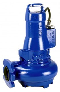 Pompe de relevage eaux charg&eacute;es en fonte KSB - AMAREX-ND - 15&nbsp;m - 190&nbsp;m&sup3;/h - 4" (100 mm)