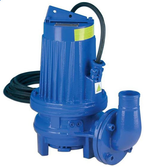 Pompe de relevage eaux charg&eacute;es en fonte LOWARA (XYLEM) - DLC - 60&nbsp;m - 1500&nbsp;m&sup3;/h - 250 mm