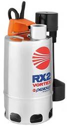 Pompe de relevage eaux us&eacute;es en inox PEDROLLO - RX VORTEX GM - 8&nbsp;m - 11&nbsp;m&sup3;/h - 1" 1/4 (32 mm)
