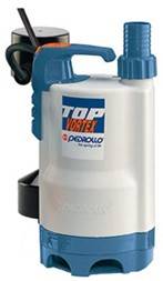 Pompe de relevage eaux usées en plastique PEDROLLO - TOP VORTEX GM - 8.5 m - 10.8 m³/h - 1" 1/4 (32 mm)