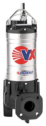 Pompe de relevage eaux charg&eacute;es en inox PEDROLLO - VX 65 - 24.8&nbsp;m - 90&nbsp;m&sup3;/h - 2" 1/2 (65 mm)