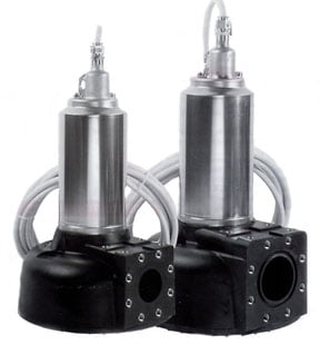 Pompe de relevage eaux chargées en inox SALMSON - SCA-SCB - 27 m - 400 m³/h - 150 mm