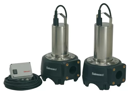 Pompe de relevage eaux charg&eacute;es en inox SALMSON - SVO-SCA 205 - 16&nbsp;m - 52&nbsp;m&sup3;/h - 2" 1/2 (65 mm)