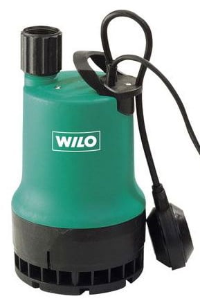 Pompe de relevage eaux claires en plastique WILO - DRAIN TMW TWISTER - 10 m - 16 m³/h - 1" 1/4 (32 mm)